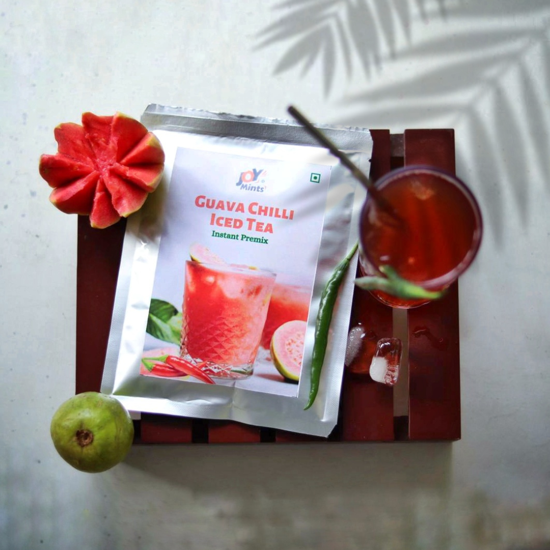 Guava Chilly Iced Tea | 1 Kg Pack |  For 10 Liter