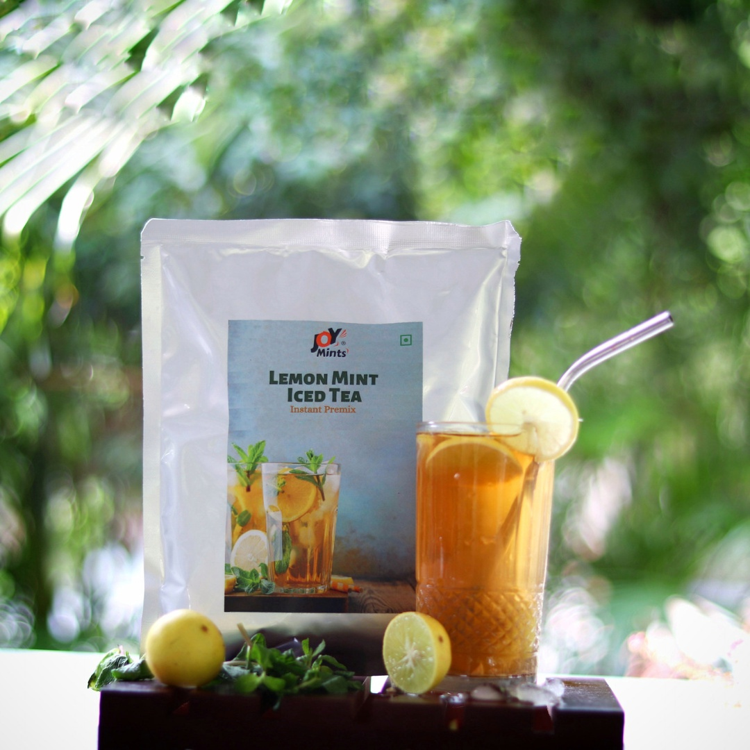 Lemon Mint Ice Tea | 1 kg Pack | For 10 Liter