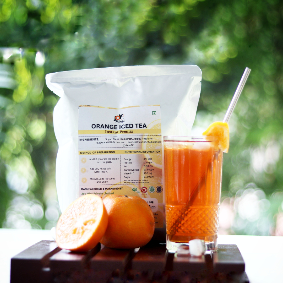 Orange Iced Tea | 1 Kg Pack |  For 10 Liter