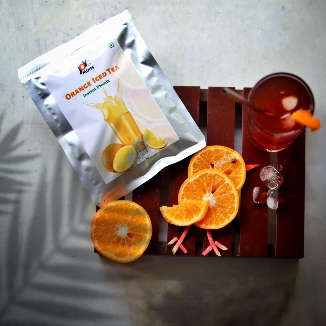 Orange Iced Tea | 1 Kg Pack |  For 10 Liter